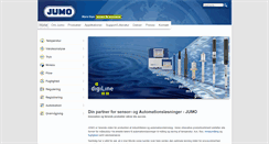 Desktop Screenshot of jumo.dk