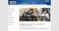 Desktop Screenshot of jumo.nl