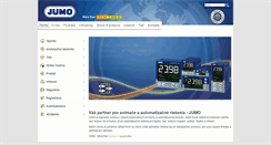 Desktop Screenshot of jumo.sk