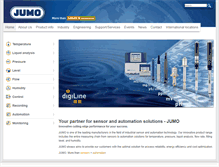 Tablet Screenshot of jumo.ca