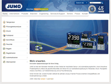 Tablet Screenshot of jumo.at