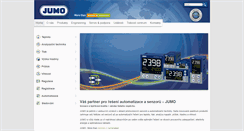 Desktop Screenshot of jumo.cz