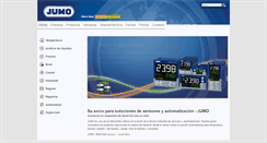 Desktop Screenshot of jumo.es