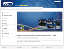 Tablet Screenshot of jumo.es