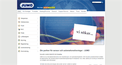 Desktop Screenshot of jumo.se